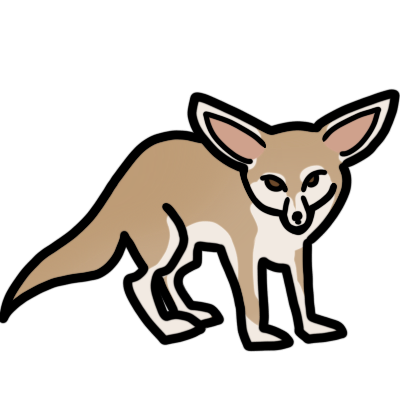 A fennec fox.